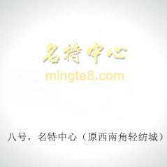八號(hào)，名特中心（原西南角輕紡城）